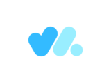 niebieskie logo